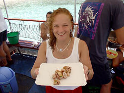 auf Tour mit Kapit�n Mate auf Insel Losinj / Kroatien